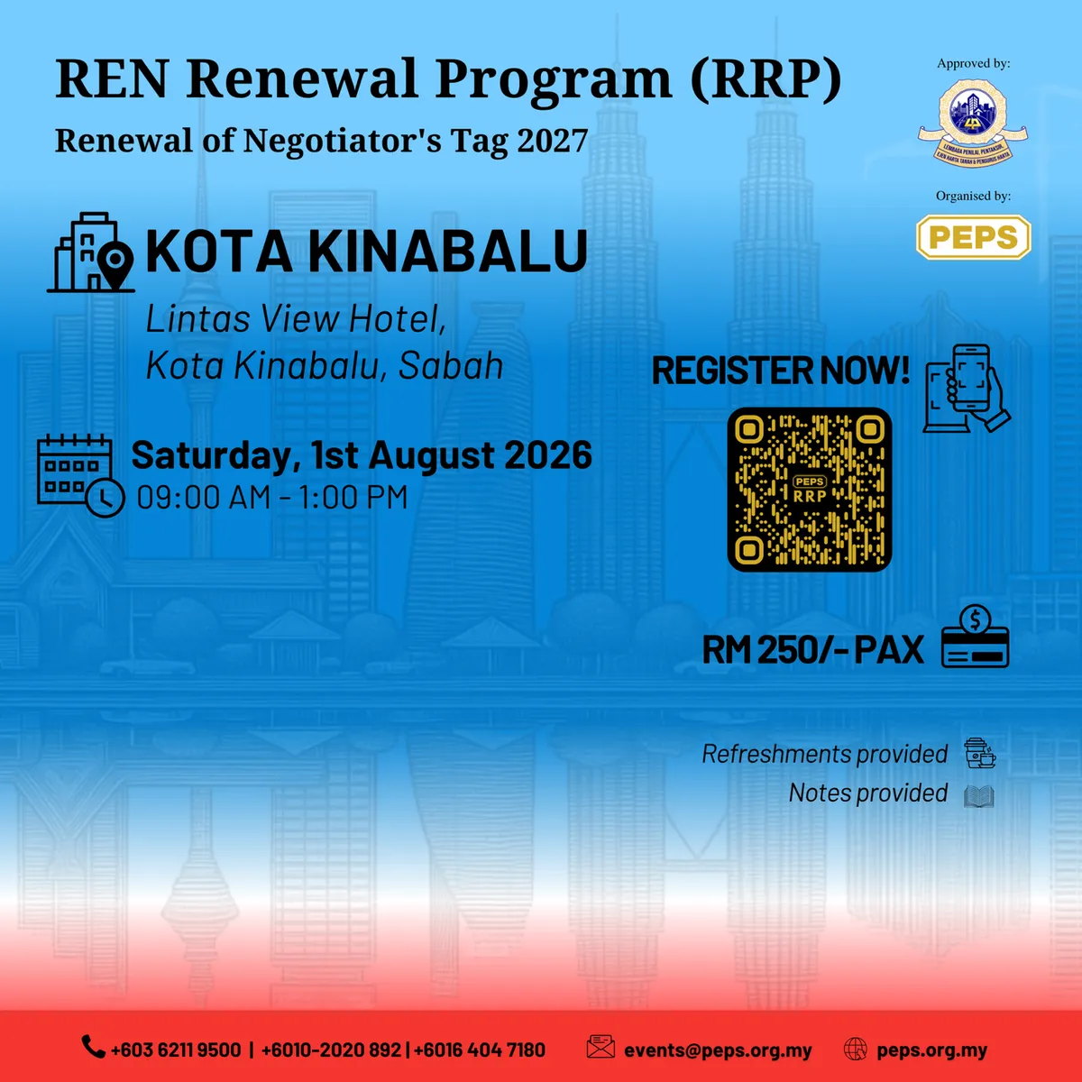 RRP 2026 – East Malaysia — Kota Kinabalu (Sabah)