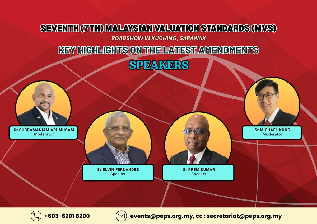 Key Highlights on the 7th Malaysian Valuation Standards (MVS) – Roadshow, Kuching — event material